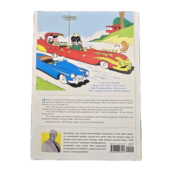 Disney Carl Barks Library Vol 8 Donald Duck Trail of the Unicorn 2014 1st Print - Picture 2 of 5